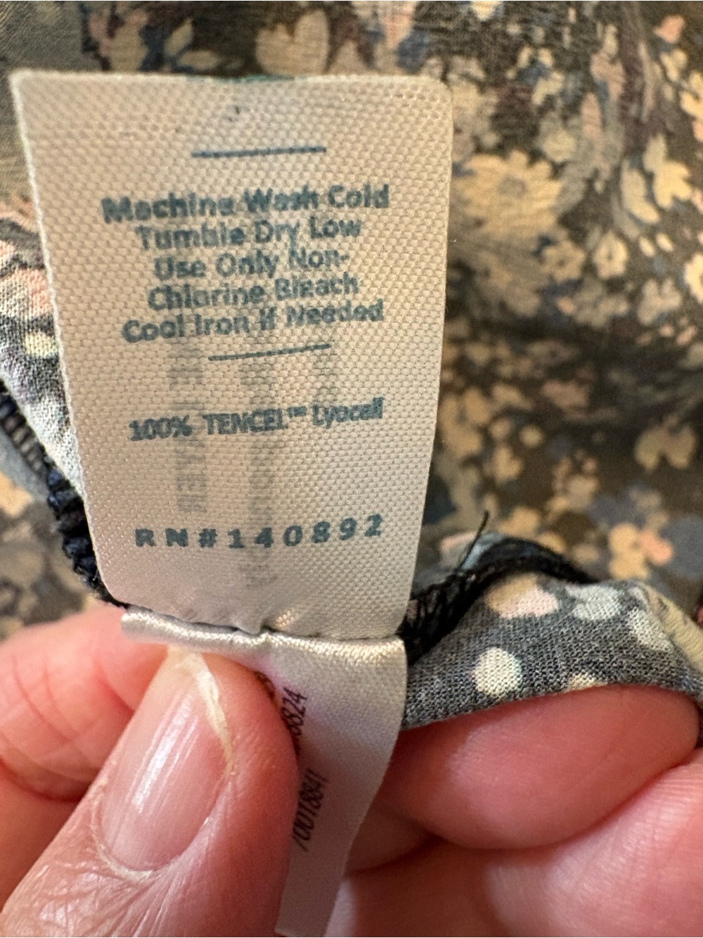 Marine Layer Charlotte Midi Dress Women Small Blue Floral NWT Peek-a-boo Back - Picture 9 of 11